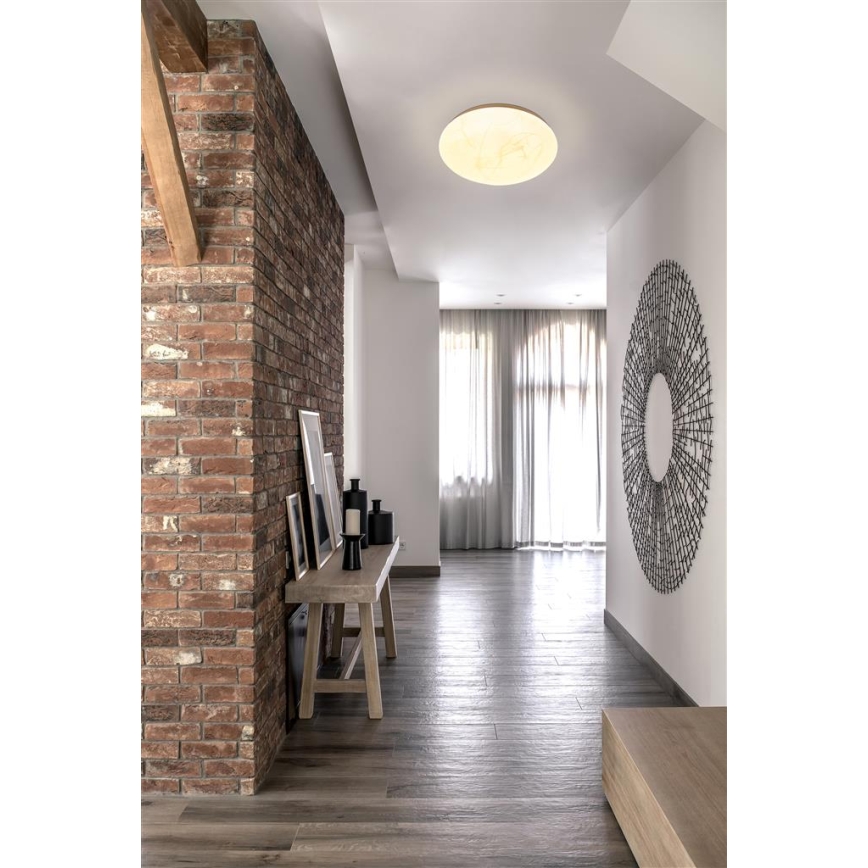 Searchlight - Plafonieră LED CLOUDS, 16W, 230V, 2700/3200/4000K, Ø 30 cm, albă