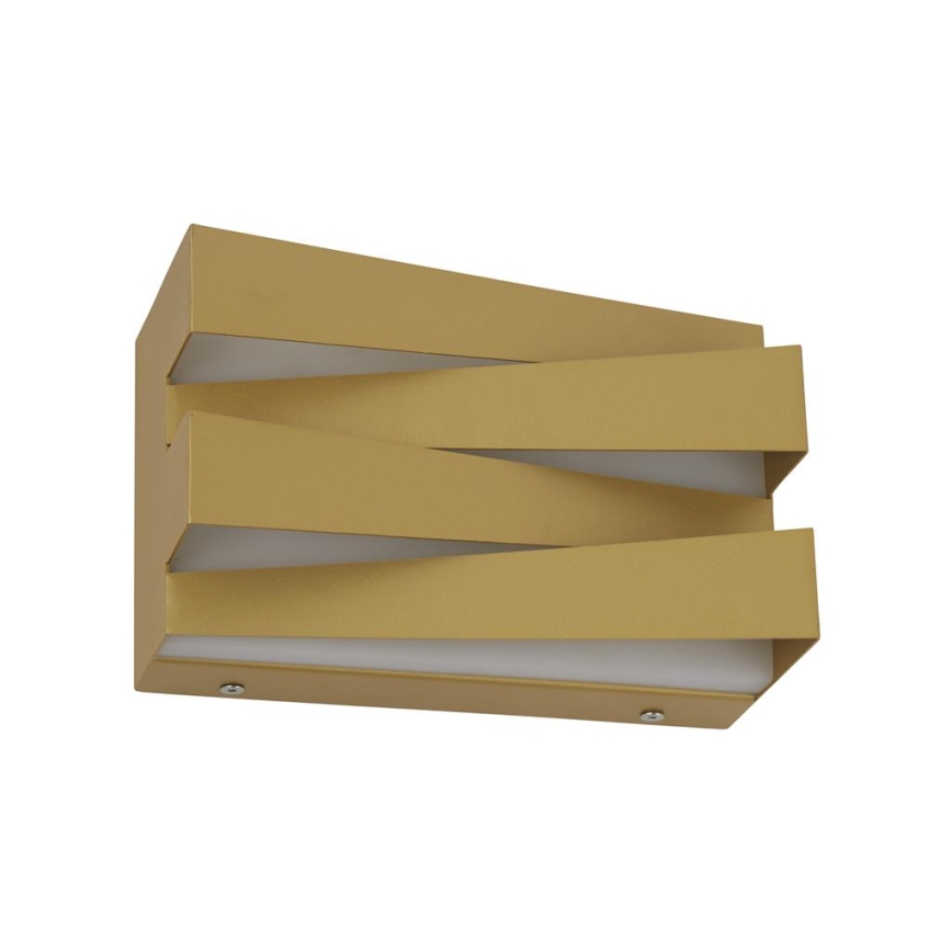 Searchlight - Aplica de perete LED SECTION, 18W, 230V, finisaj auriu