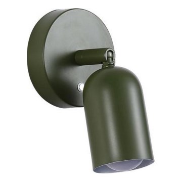 Searchlight - Aplica de perete reîncărcabilă LED reglabilă CONE LED/1,5W/5V verde