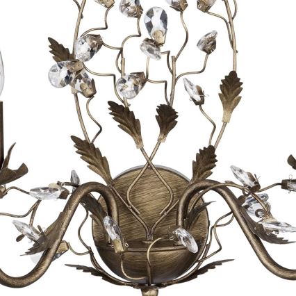 Searchlight - Aplică perete ALMANDITE 2xE14/7W/230V