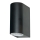 Searchlight - Aplică perete exterior LEDO 2xGU10/6W/230V IP44 negru