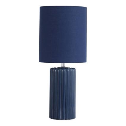 Searchlight - Lampă de masă GROOVE 1xE14/60W/230V albastră