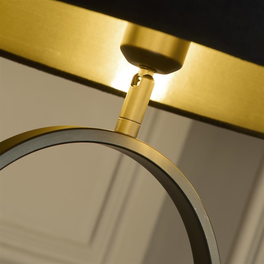 Searchlight - Lampă de podea MODISH, 1xE27/60W/230V, neagră