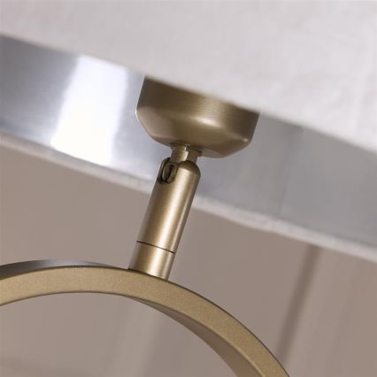 Searchlight - Lampă de podea MODISH 1xE27/60W/230V gri