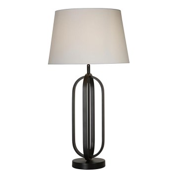 Searchlight - Lampă de masă CHIC, 1x E27, 60W, 230V, albă