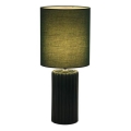 Searchlight - Lampă de masă GROOVE 1xE14/60W/230V verde