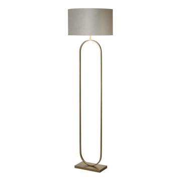 Searchlight - Lampă de podea MODISH 1xE27/60W/230V gri