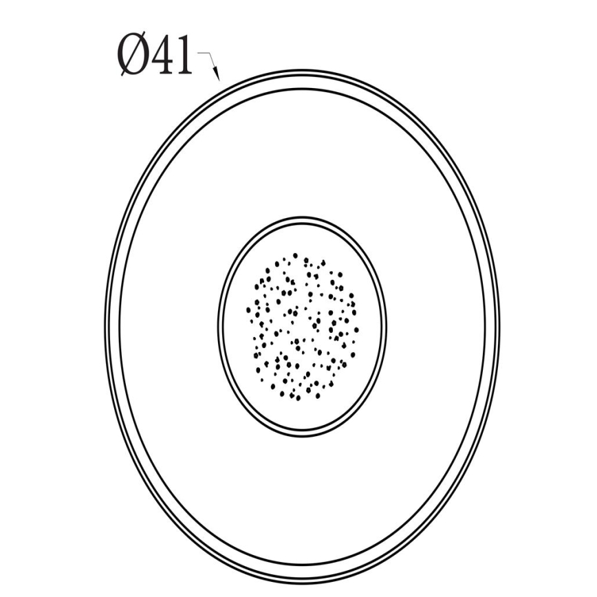 Searchlight - Plafonieră LED reglabilă LUMADISC LED/20W/230V Ø 41 cm