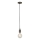 Searchlight - Pendul pe cablu SUSPENSION 1xE27/60W/230V antracit