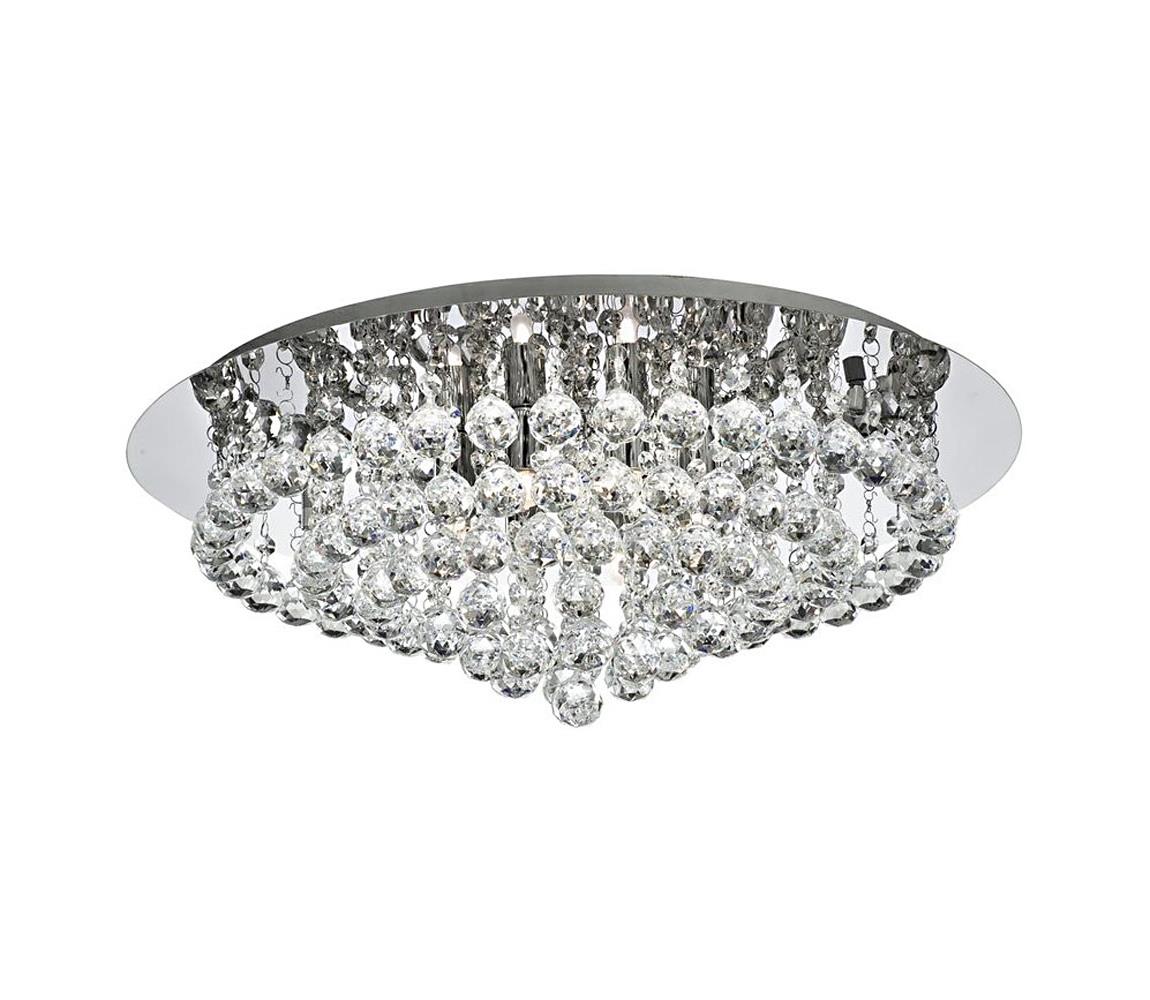 Searchlight - Plafonieră de cristal HANNA 8xG9/33W/230V