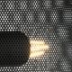 Searchlight - Plafonieră FISHNET 3xE27/60W/230V negru