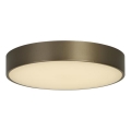 Searchlight - Plafonieră LED PALMA, 12W, 230V, 3000K, Ø 25 cm, bronz