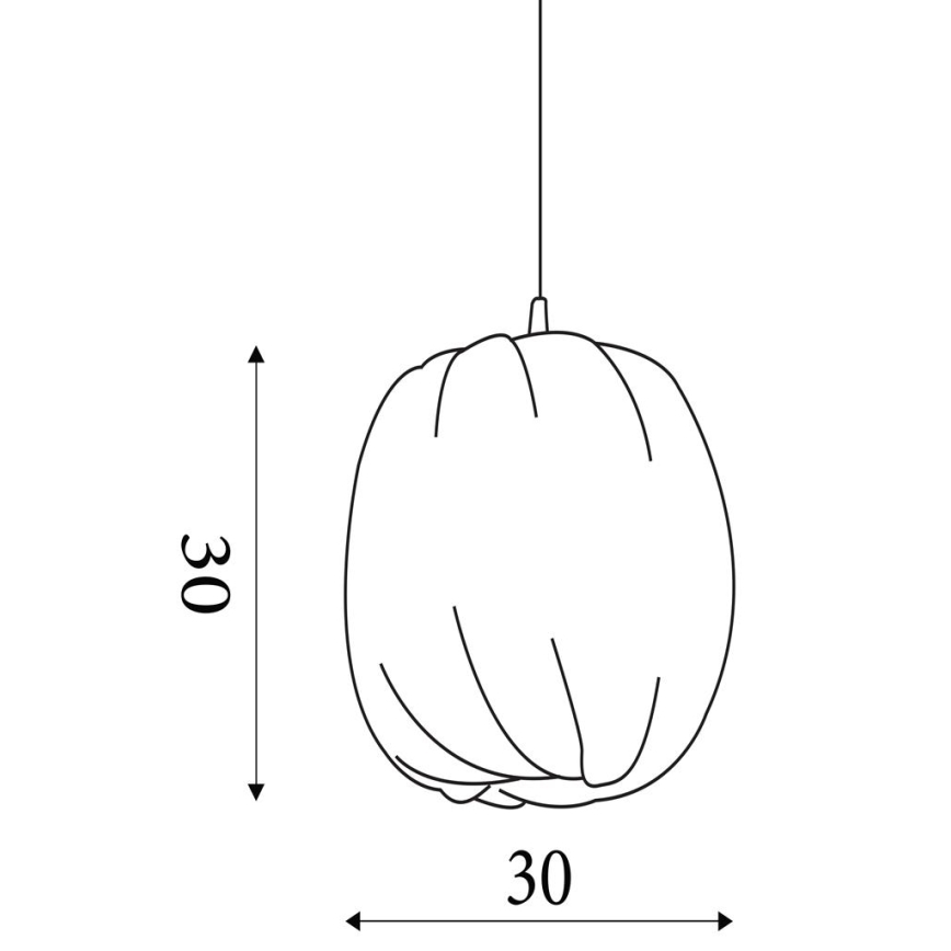 Searchlight - Abajur SHADE B22 E14/E27, Ø 30 cm, crem