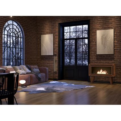 Șemineu BIO 100x47 cm 3kW industrial InFire