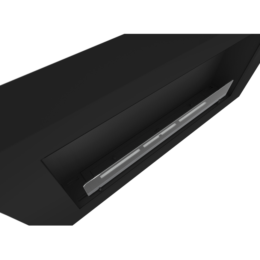 Șemineu BIO de perete InFire 120x56 cm 3kW negru
