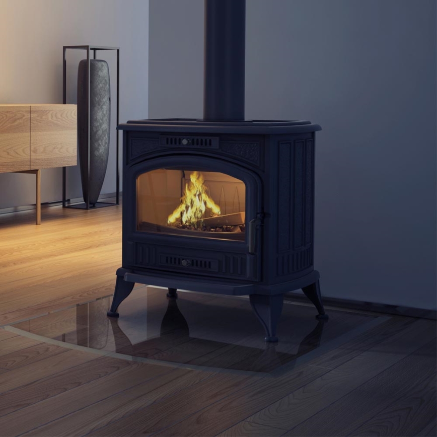 Șemineu din fontă Kratki 8kW 130mm
