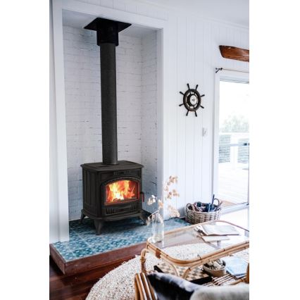 Șemineu din fontă Kratki 8kW 130mm