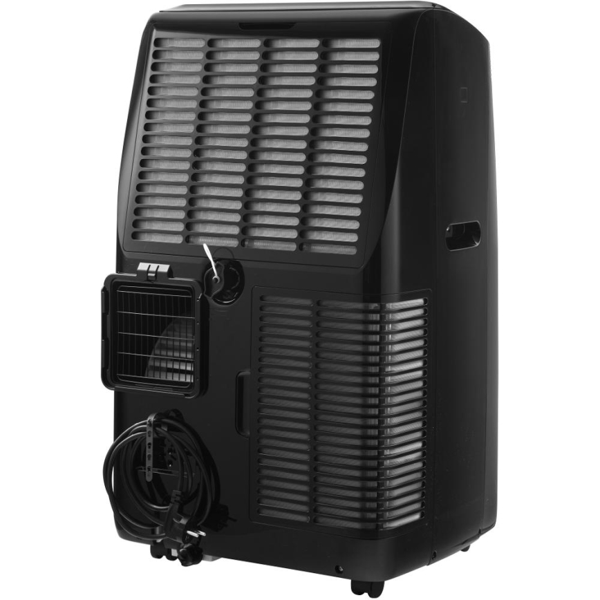 Sencor - Aer condiționat mobil inteligent 4 în 1 cu accesorii complete 900W/230V 9000 BTU Wi-Fi negru + telecomandă