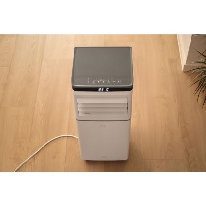 Sencor - Climatizor mobil inteligent 3 în 1, 815 W / 230 V, 8000 BTU, Wi‑Fi, alb, cu telecomandă și accesorii complete incluse