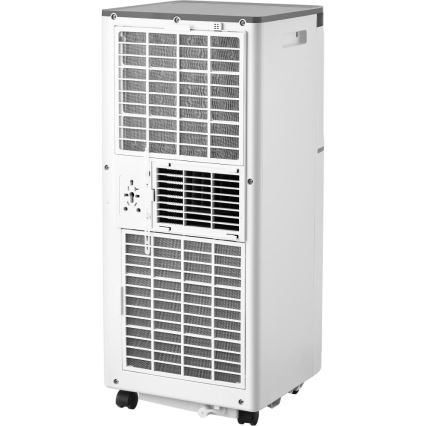 Sencor - Climatizor mobil inteligent 3 în 1, 815 W / 230 V, 8000 BTU, Wi‑Fi, alb, cu telecomandă și accesorii complete incluse