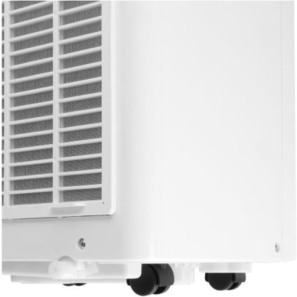 Sencor - Aparat de aer condiționat portabil inteligent 5 în 1, cu accesorii complete, 733 W/230 V, 9000 BTU, Wi‑Fi, alb + telecomandă