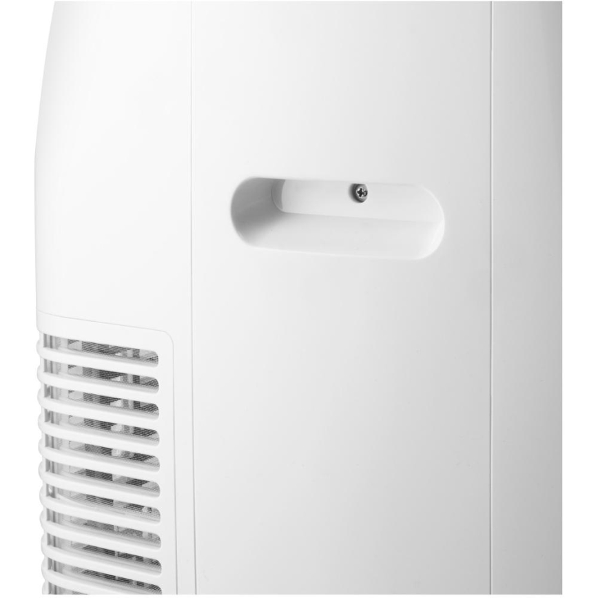 Sencor - Aparat de aer condiționat portabil inteligent 5 în 1, cu accesorii complete, 733 W/230 V, 9000 BTU, Wi‑Fi, alb + telecomandă
