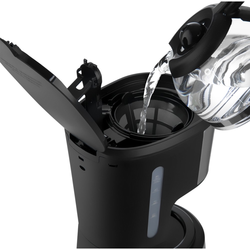 Sencor - Cafetieră cu filtru și ecran LCD 700W/230V