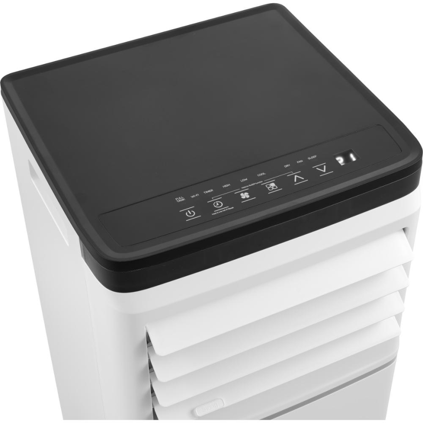 Sencor - Aer condiționat mobil inteligent 3-în-1, inclusiv accesorii complete, 760W/230V, 7000 BTU, Wi-Fi, alb, cu telecomandă