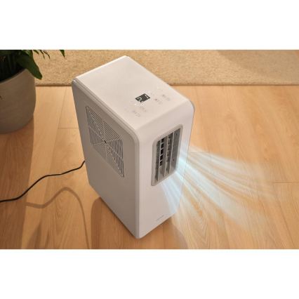 Sencor - Aparat de aer condiționat portabil 4 în 1, 200W/230V, 1800 BTU, alb, cu telecomandă