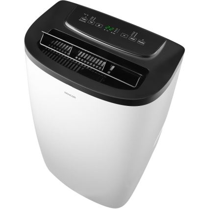 Sencor - Climatizor mobil inteligent 4 în 1 cu accesorii complete, 1700W/230V, 12.000 BTU, Wi‑Fi, alb + telecomandă