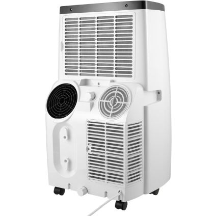 Sencor - Climatizor mobil inteligent 4 în 1 cu accesorii complete, 1700W/230V, 12.000 BTU, Wi‑Fi, alb + telecomandă