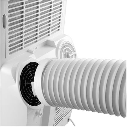 Sencor - Climatizor mobil inteligent 4 în 1 cu accesorii complete, 1700W/230V, 12.000 BTU, Wi‑Fi, alb + telecomandă