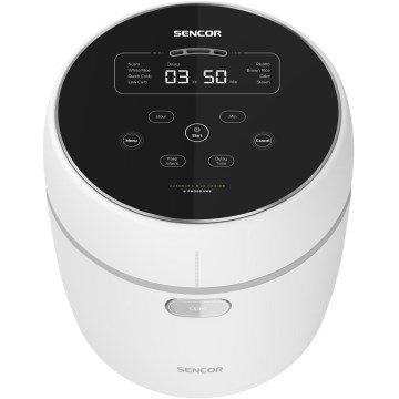 Sencor - Aparat de gătit orez 350 W / 230 V, 0,6 l, alb