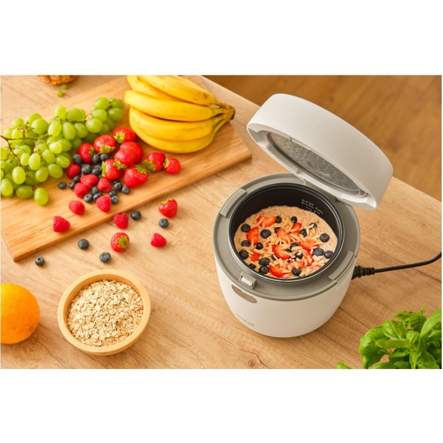 Sencor - Aparat de gătit orez 350 W / 230 V, 0,6 l, alb