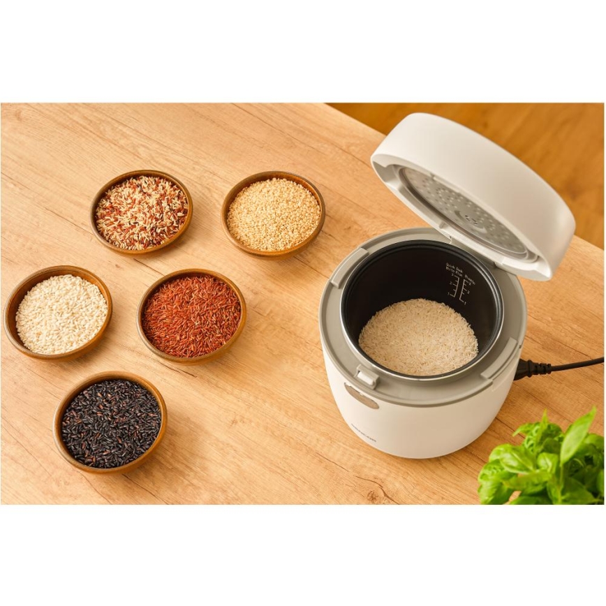 Sencor - Aparat de gătit orez 350 W / 230 V, 0,6 l, alb