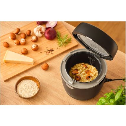 Sencor - Aparat de gătit orez 350W/230V 0,6 l negru