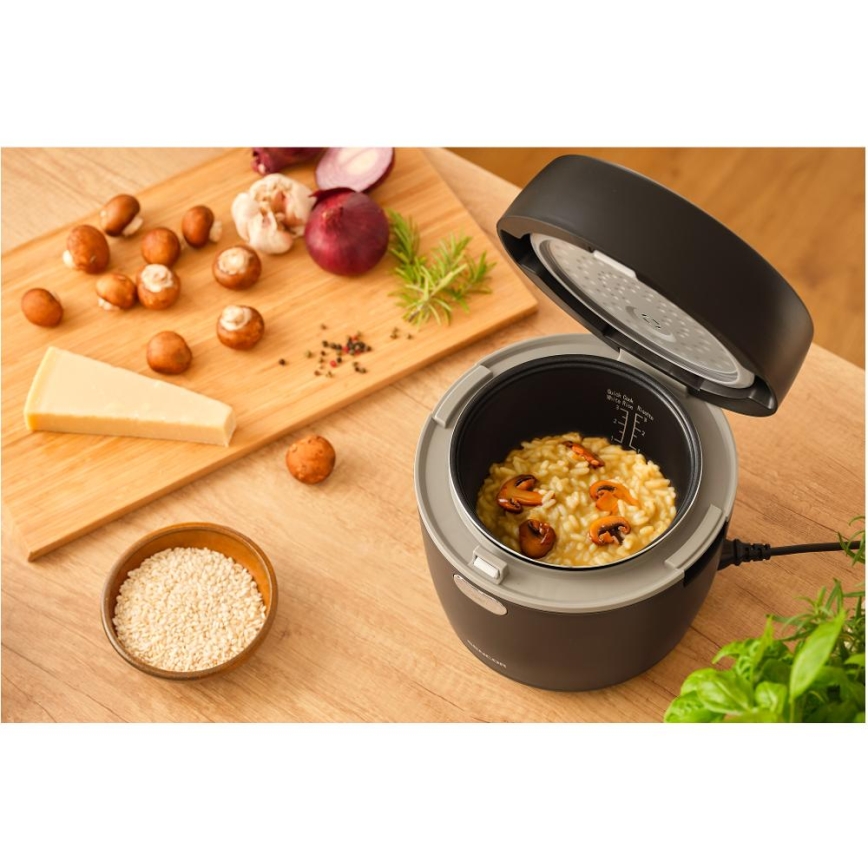 Sencor - Aparat de gătit orez 350W/230V 0,6 l negru