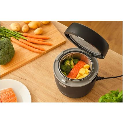 Sencor - Aparat de gătit orez 350W/230V 0,6 l negru