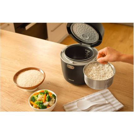 Sencor - Aparat de gătit orez 350W/230V 0,6 l negru
