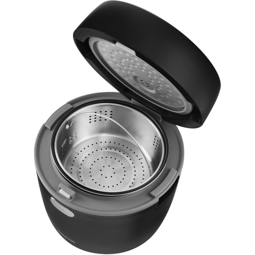 Sencor - Aparat de gătit orez 350W/230V 0,6 l negru