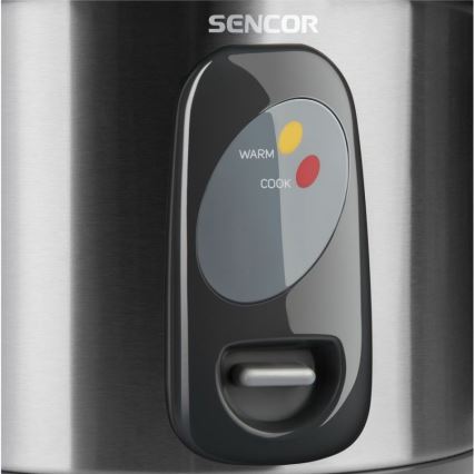 Sencor - Aparat de gătit orez 500W/230V, 1,5 l, inox
