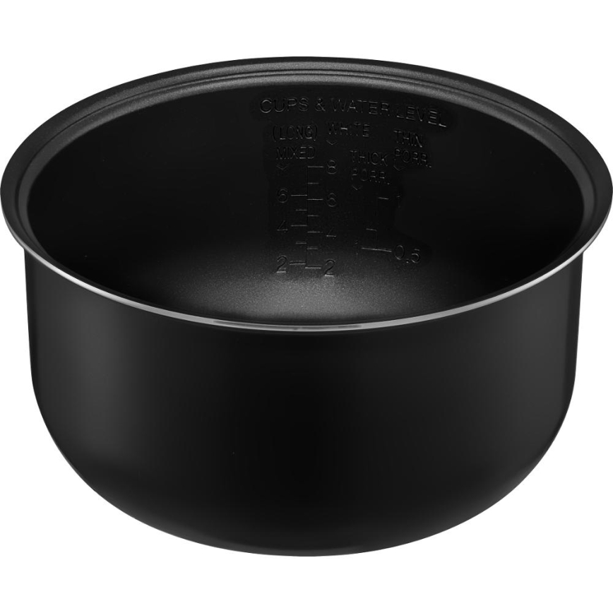 Sencor - Aparat de gătit orez multifuncțional 700W/230V 1,5 l inox/negru