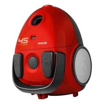 Sencor - Aspirator cu sac 1,5 l 850W/230V roșu/negru