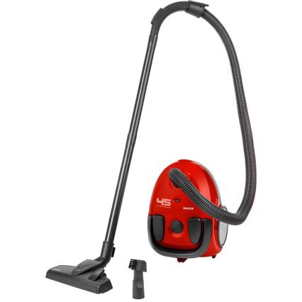 Sencor - Aspirator cu sac 1,5 l 850W/230V roșu/negru