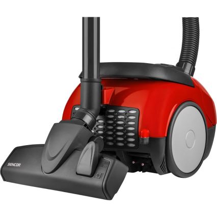 Sencor - Aspirator cu sac 1,5 l 850W/230V roșu/negru