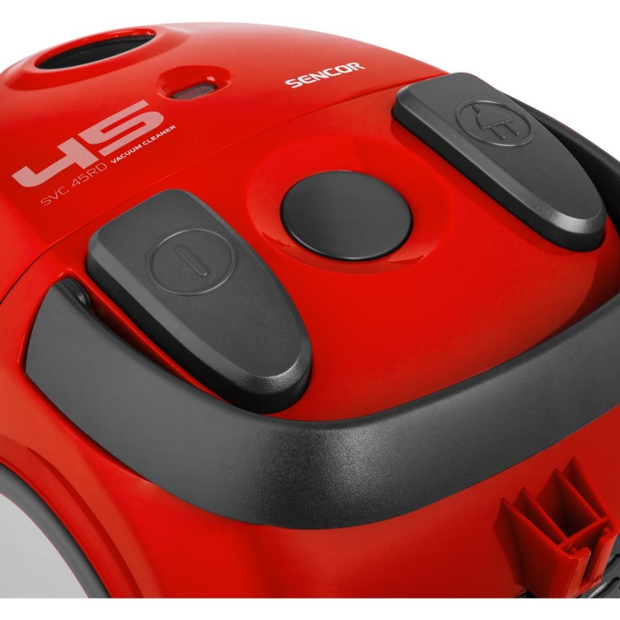 Sencor - Aspirator cu sac 1,5 l 850W/230V roșu/negru