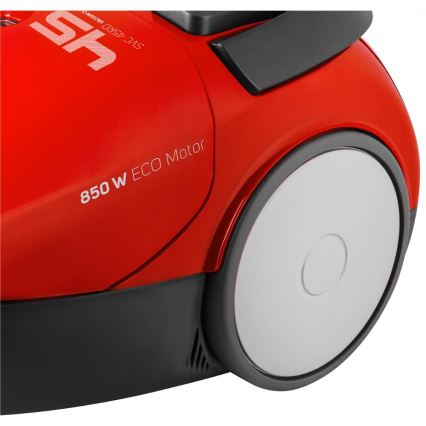 Sencor - Aspirator cu sac 1,5 l 850W/230V roșu/negru