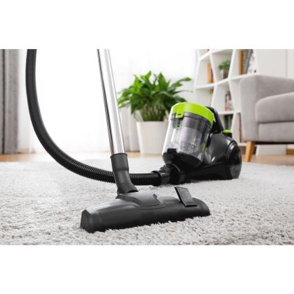 Sencor - Aspirator fără sac 2 l, 700 W/230 V, negru/verde