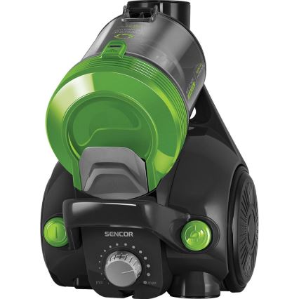 Sencor - Aspirator fără sac 2 l, 700 W/230 V, negru/verde