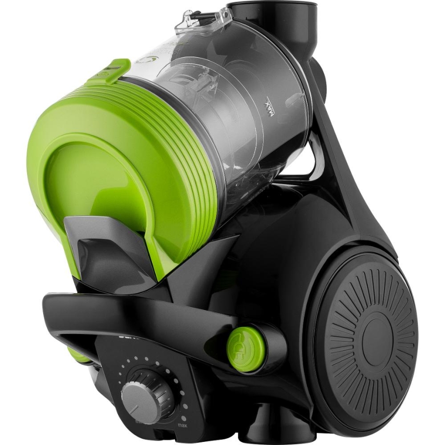 Sencor - Aspirator fără sac 2 l, 700 W/230 V, negru/verde